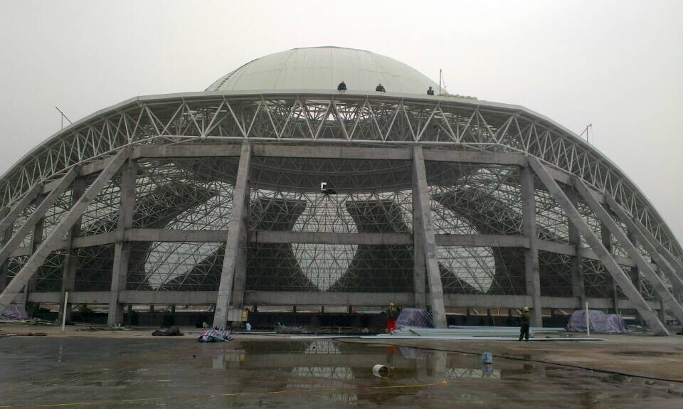 泉州温泉馆网架工程